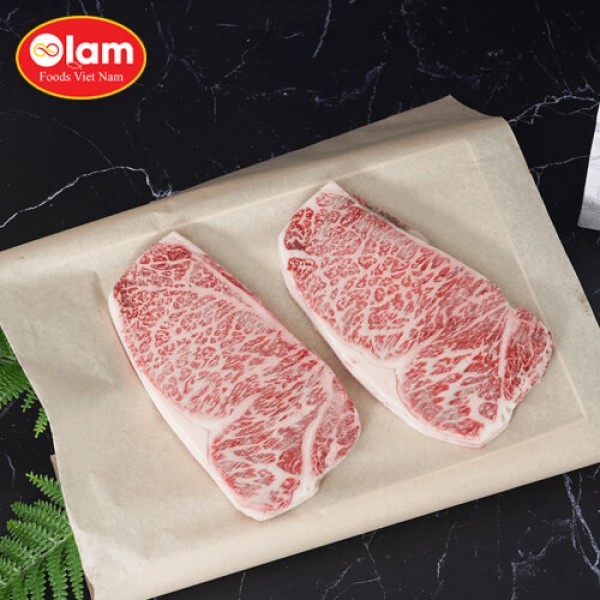 Thăn ngoại Bò Nhật Bản A5 Wagyu Striploin / サーロイン