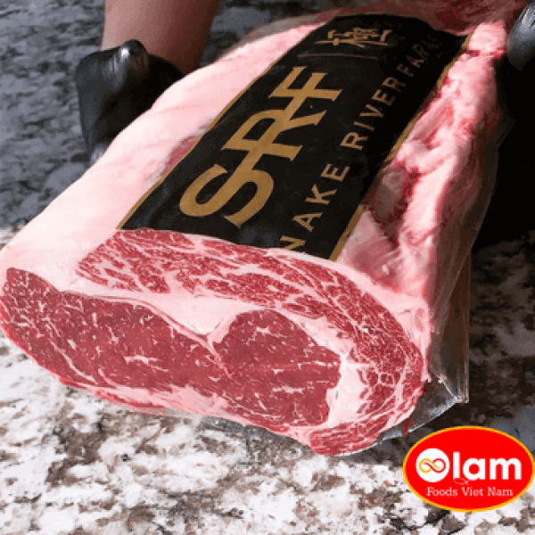 American Ribeye Beef - Nạc lưng Wagyu Bò Mỹ Nguyên Khối